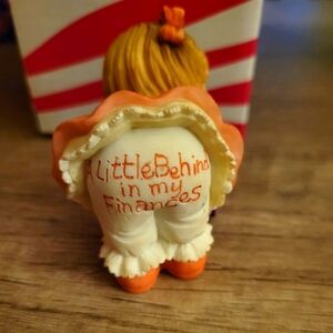 Retired Enesco 1994, A LITTLE BEHIND